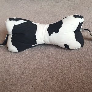 Dog bone neck pillow .